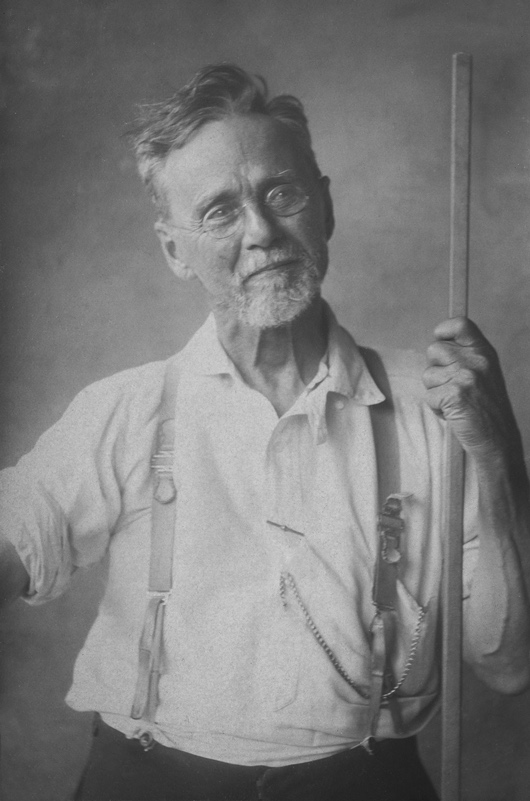 Retrato de Andrew Taylor Still, médico americano que sistematizou a osteopatia
